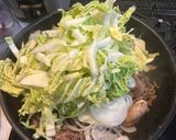 大葉が香る！具だくさんのすき焼きパスタ作り方9写真