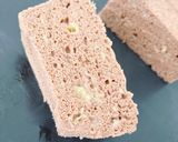 レンジで簡単米粉のバナナココア蒸しパン作り方4写真