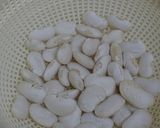 いんげん豆（大福豆）と菜の花の燻製スープ作り方1写真