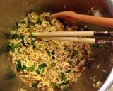 簡単!味噌ラーメンでピザ風お好み焼き作り方2写真