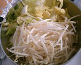 簡単！白菜ともやし豆腐 鶏肉の中華スープ作り方2写真