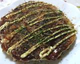 お好み焼き職人の豚玉〜モダン〜ネギ焼き作り方16写真