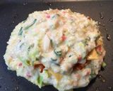 お好み焼き職人の豚玉〜モダン〜ネギ焼き作り方21写真