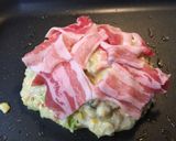 お好み焼き職人の豚玉〜モダン〜ネギ焼き作り方22写真