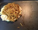 お好み焼き職人の豚玉〜モダン〜ネギ焼き作り方28写真