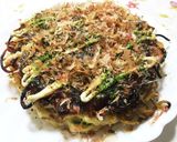 お好み焼き職人の豚玉〜モダン〜ネギ焼き作り方32写真