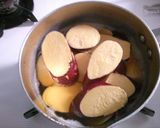 簡単！自然の甘味で♪薩摩芋のはちみつ煮！作り方2写真