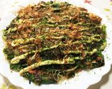 お好み焼き職人の豚玉〜モダン〜ネギ焼き作り方41写真