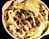 キャベツと舞茸のガーリックオーブン焼き作り方2写真