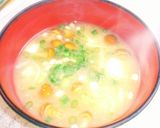 なめことえのき茸とお豆腐のお味噌汁作り方8写真