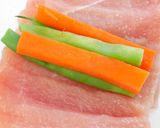 お正月✿鶏むね肉の野菜巻き✿作り方3写真