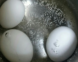 半熟ゆでたまご作り方1写真