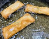 梅風味れんこんの春巻き揚げ作り方4写真