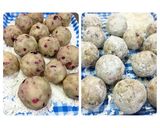お弁当にも☆メンチコロッケ☆赤しば入り作り方7写真