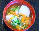 たっぷり野菜の和風スープ★減塩レシピ♪作り方1写真