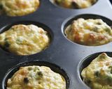 餃子の皮でグリンピースキッシュ作り方5写真