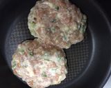 鶏胸肉で♡ヘルシー豆腐つくねハンバーグ作り方3写真