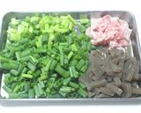 とんぺい焼き（青ねぎ＆こんにゃく）作り方1写真