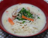 ✿サッポロ一番塩de酒粕ラーメン✿作り方6写真