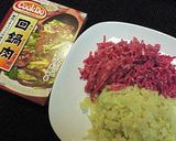 回鍋肉がジャジャ麺に！？作り方1写真