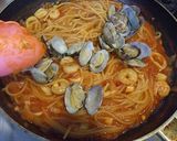 お手軽☆ワンポットパスタ・ペスカトーレ！作り方7写真
