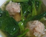 もやしでかさ増し♪冷凍OK肉団子スープ用作り方4写真