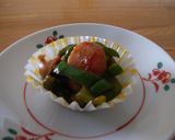 簡単お弁当のおかず　緑のおかず作り方2写真