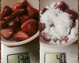 しっとりヨーグルトチーズケーキ＆苺ムース作り方22写真