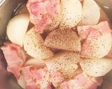 大根とベーコンの煮物作り方5写真