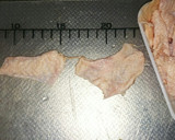 つまみ食いが止まらない！鶏皮焼き★作り方1写真