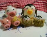 うずら卵の赤ちゃんペンギン作り方10写真