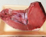 居酒屋の味♡つまみ♡マグロのカマ照り焼き作り方1写真