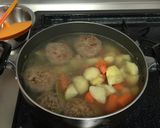 ハンバーグカレー 鍋1枚 パン粉不要作り方6写真