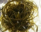出汁をとったら☆切り昆布と白菜の温サラダ作り方1写真