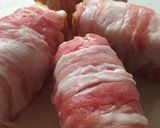 ハチミツ味噌照り♡チーズin肉巻き厚揚げ作り方8写真
