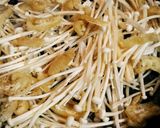 水菜の炒め煮作り方1写真