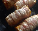 ハチミツ味噌照り♡チーズin肉巻き厚揚げ作り方10写真