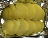 じゃがいもの酒盗マヨネーズ焼き作り方2写真