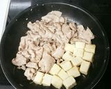 節約☆簡単☆豆腐と豚こまの照りペッパー味作り方4写真