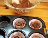 ♥Ｗココナッツのチョコマフィン♥作り方3写真