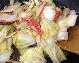 簡単安い♫白菜とカニカマ椎茸の炒め物作り方15写真