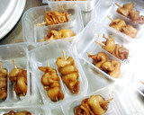 お弁当に簡単～鶏皮の焼鳥風～冷凍保存作り方12写真