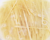 和風パスタ＊納豆と卸大根のパスタ作り方1写真