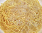 和風パスタ＊納豆と卸大根のパスタ作り方3写真