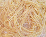 和風パスタ＊納豆と卸大根のパスタ作り方4写真