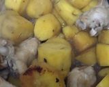 手羽元とサツマイモのほっこり煮♡作り方3写真