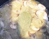 濃厚きのこのスープ 【温泉卵入り】作り方4写真