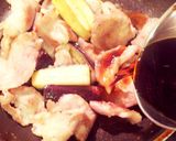 こく旨〜♡豚肉と茄子のバターポン酢炒め。作り方5写真