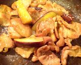 こく旨〜♡豚肉と茄子のバターポン酢炒め。作り方6写真