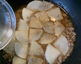レジで時短！大根の生姜そぼろあんかけ煮作り方4写真